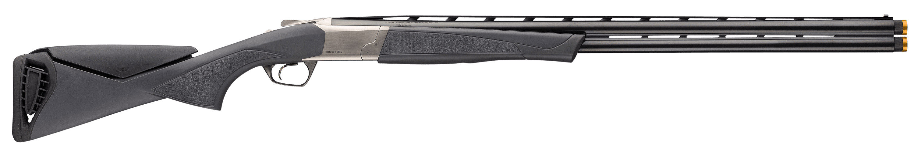 Browning Cynergy CX 12 Gauge 28in 2 Rounds Gray Satin Blue Barrel Silver Nitride Finish