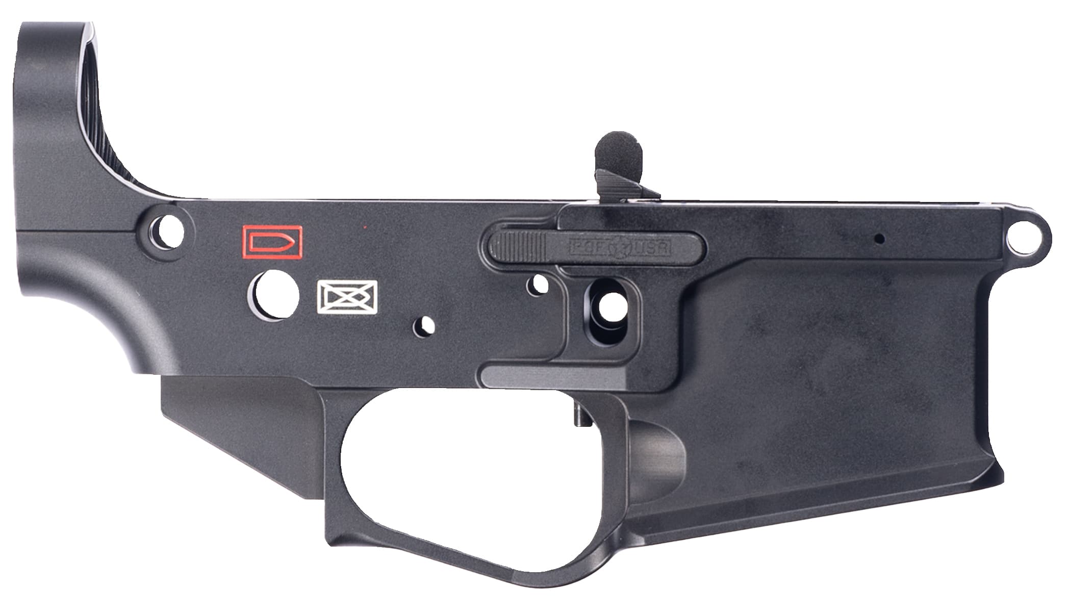 Patriot Ordnance Factory Pof P415 Gen4 Multi Caliber Stripped Lower Gray Anodized
