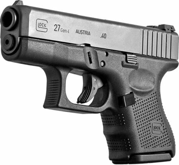 Glock G27 Gen 4 40 S&W 3.43in Barrel 10rd Black Finish