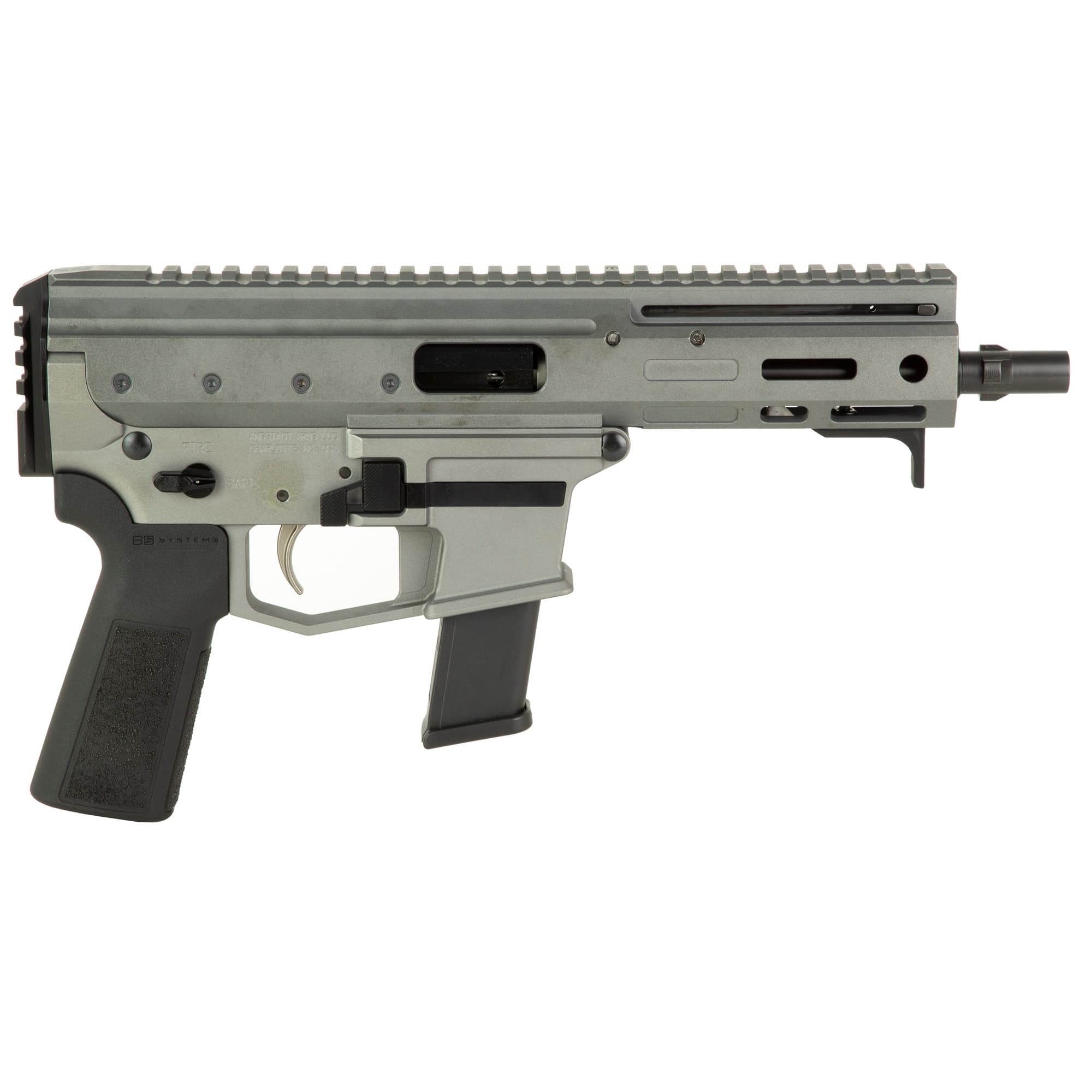 Angstadt Arms MDP-9 9mm 6" 27 Rounds Tactical Gray Cerakote Polymer Grips