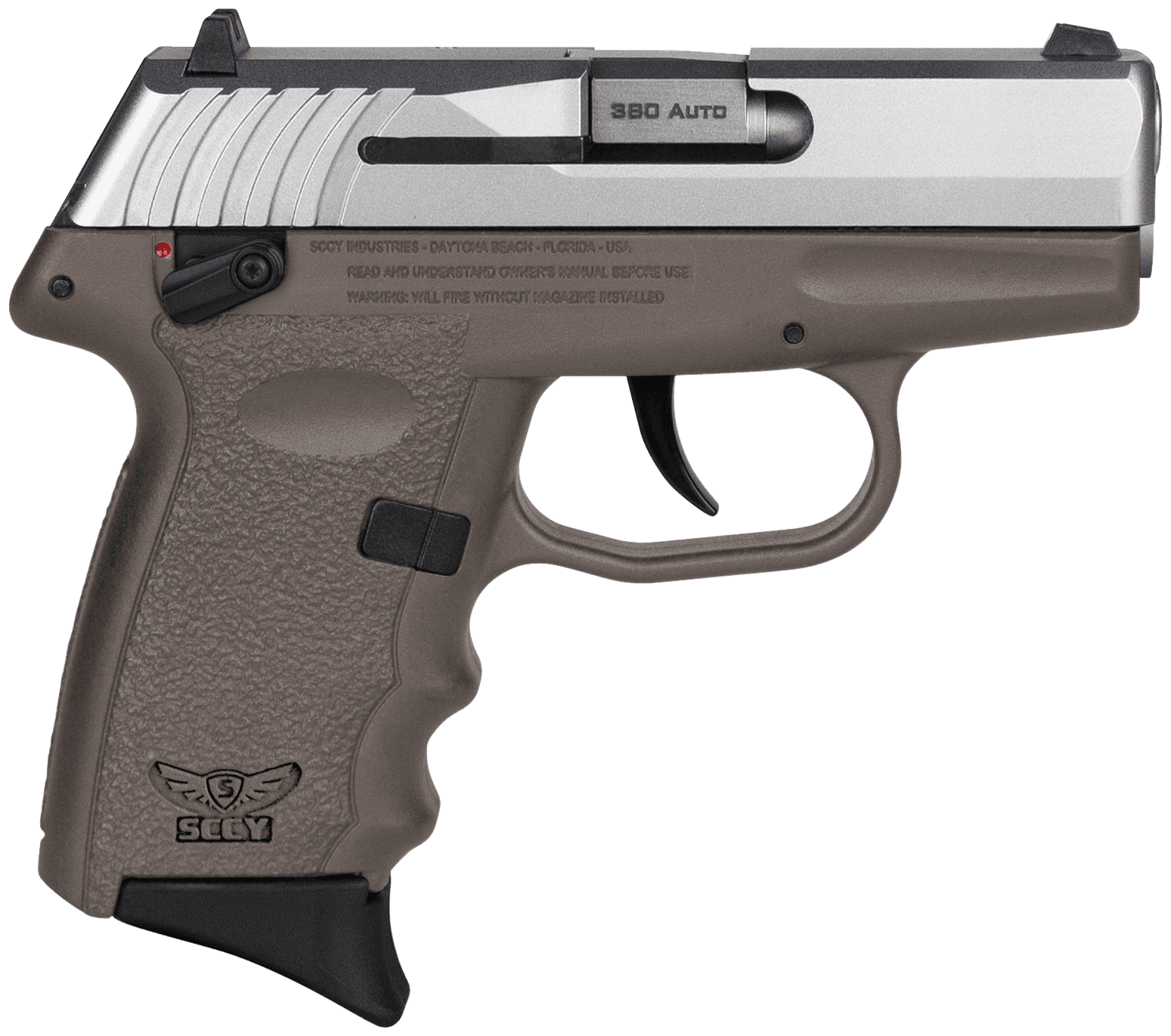 SCCY  380ACP, 10rd - FDE (CPX-4TTDE)