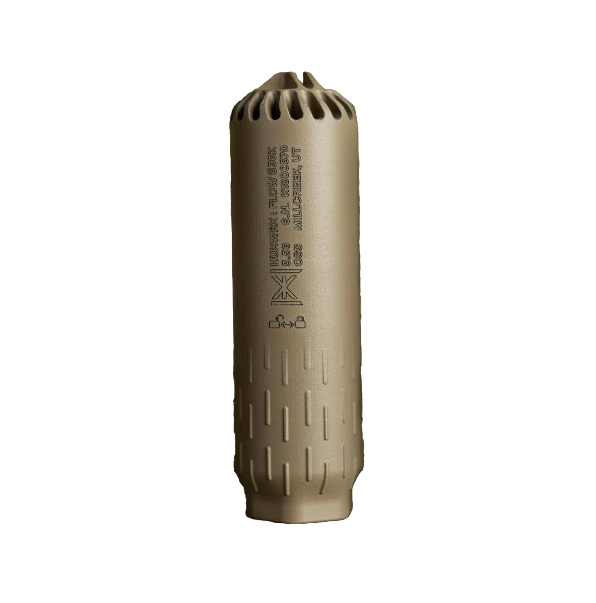 HUXWRX Flow 556 Mg 5.56mm 4.9 inches FDE