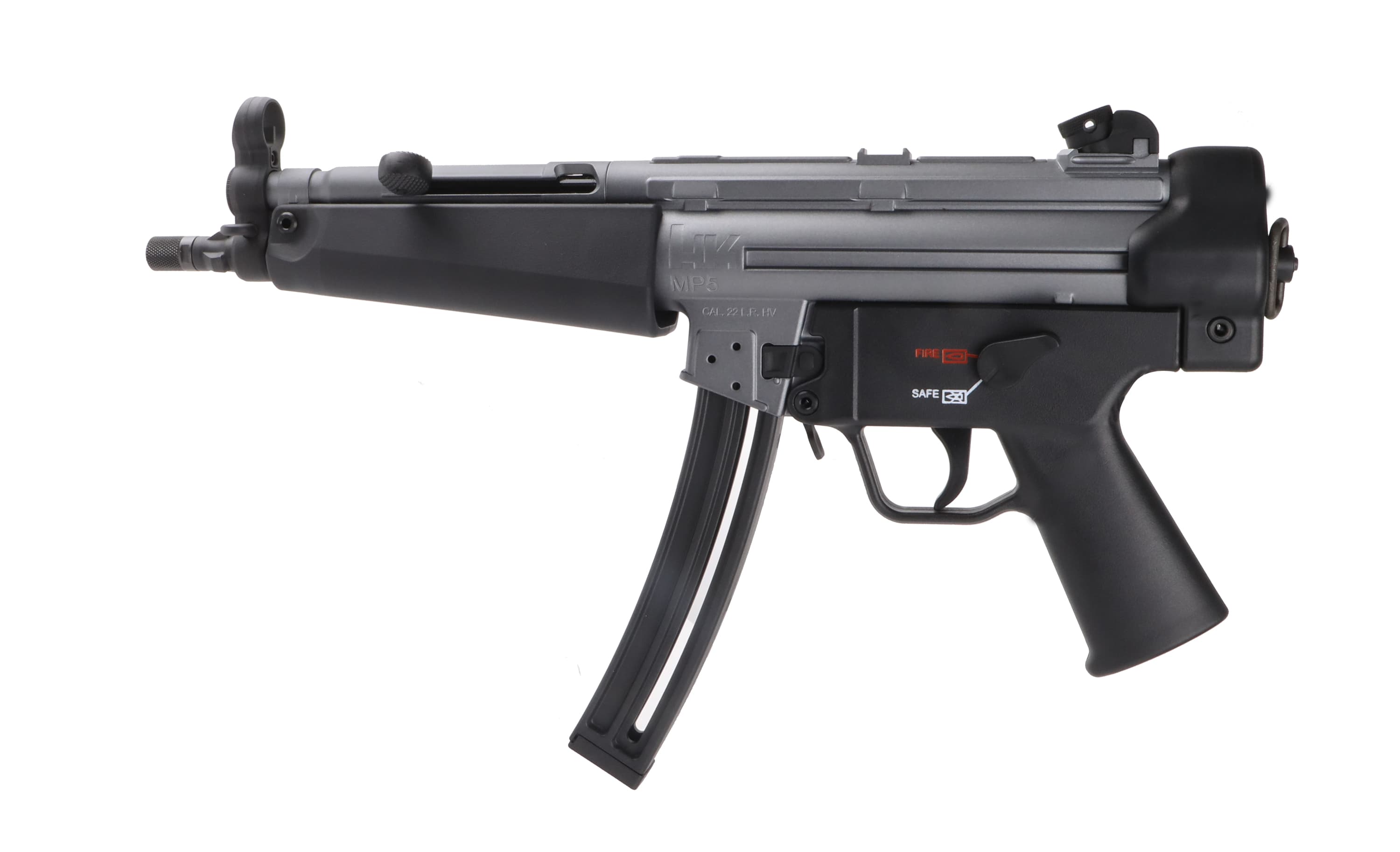 Heckler & Koch Mp5 Pistol 22 Long Rifle 9in Barrel 25rd Gray