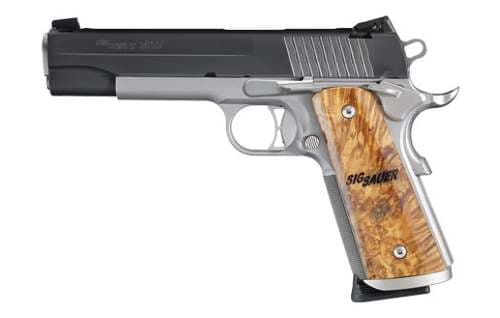 Sig Sauer 1911 STX 45 ACP 5 inch 8 Rounds 2 Tone Night Sights MA Compliant