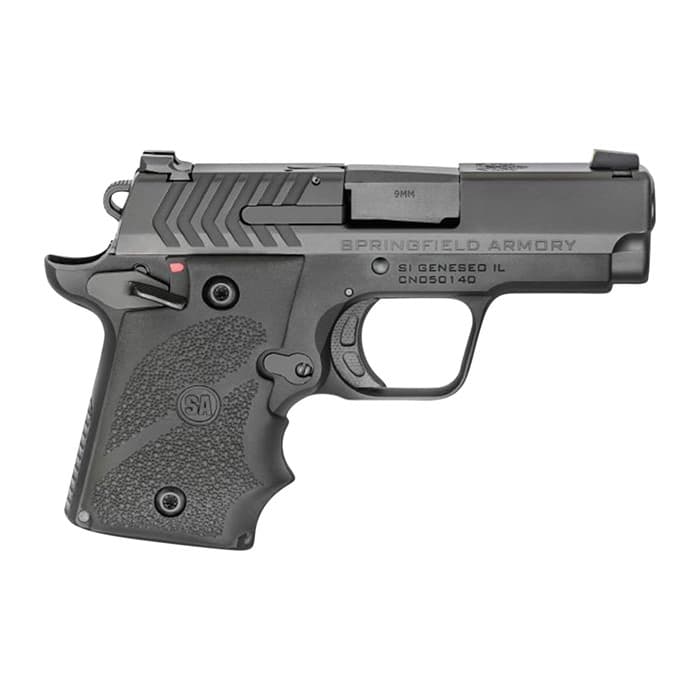 Springfield Armory 911 9mm 3 Inch 6 Round Hogue Grips Semi-Auto Pistol