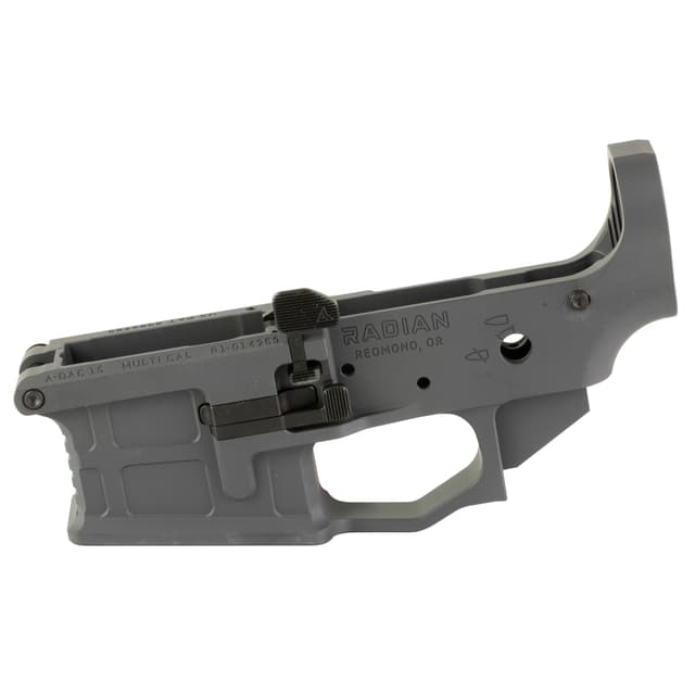 Radian Weapons R0388 A-DAC 15 Multi Caliber Gray Cerakote Stripped Lower Receiver