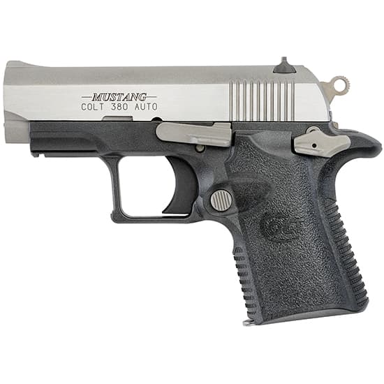 Colt Mustang Lite 380 ACP 2.75in 6rd Polymer Brushed Stainless