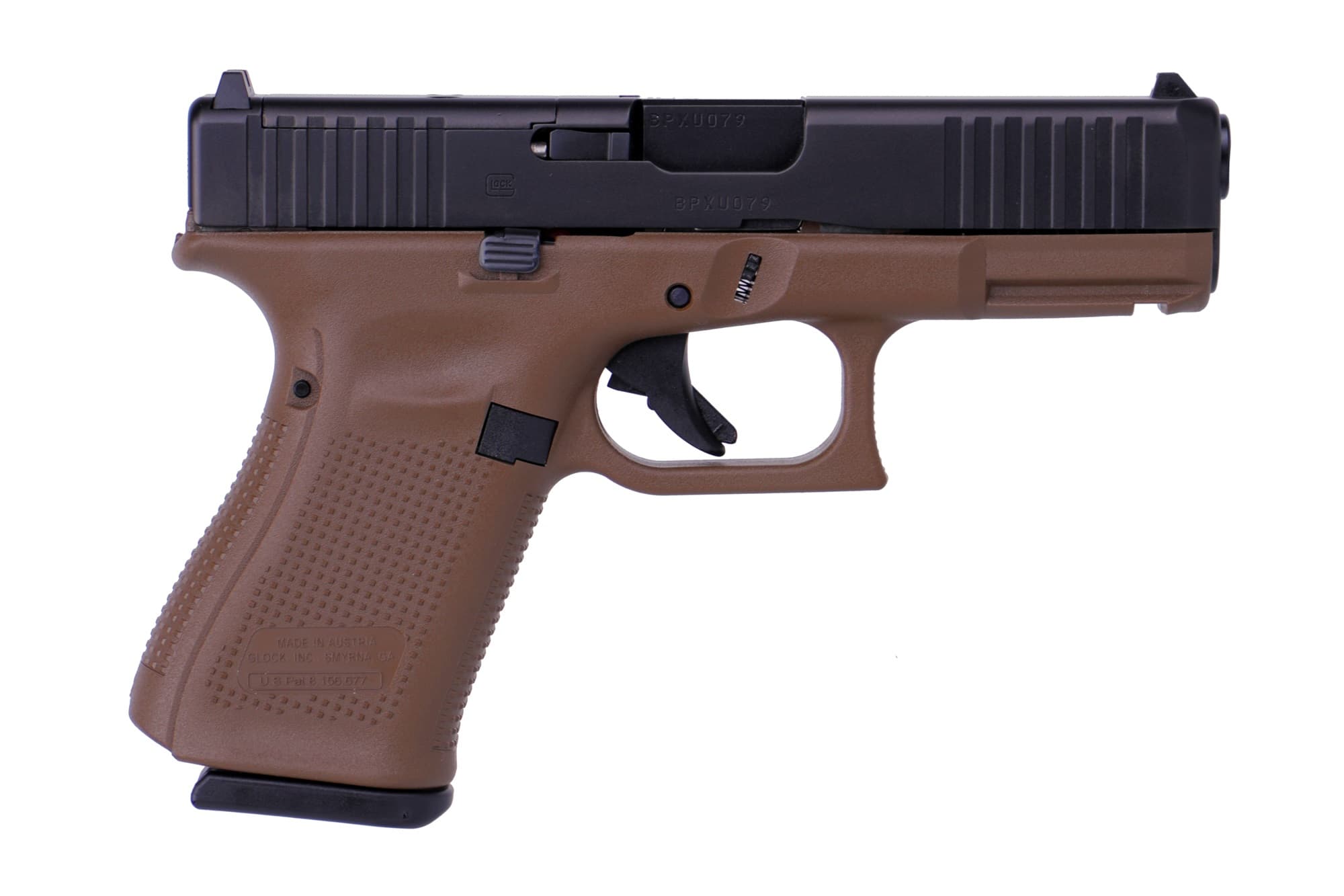 Glock G19 Gen 5 MOS 9mm 4in 15rd Flat Dark Earth FDE