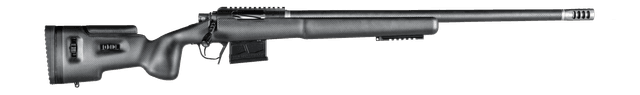 Christensen Arms 8010500400 TFM Long Range Full Size 6mm Creedmoor 4+1, 24" Carbon Fiber Target Profile Barrel, Black Nitride Aluminum Receiver, Natural Carbon Fiber Fixed Long Range Stock