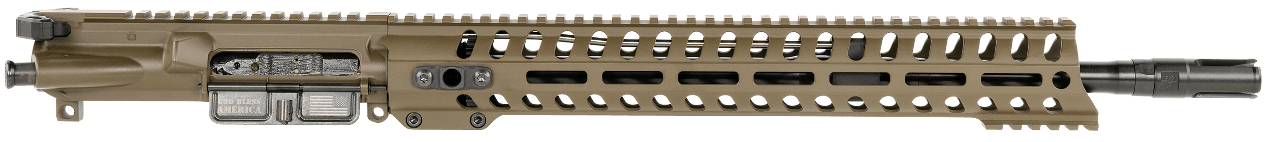 Patriot Ordnance Factory Minuteman Complete Upper 5.56 NATO 16.5in Nitride