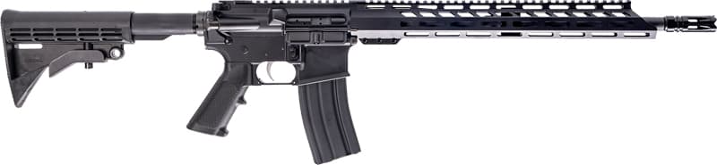 Anderson Manufacturing AM-15 5.56x45 NATO, 16in. Barrel, 30rd, Forged Receivers, 15" MLOK Handguard, A2 Grip & M4 Stock - Black (NPN: B2K869A006)