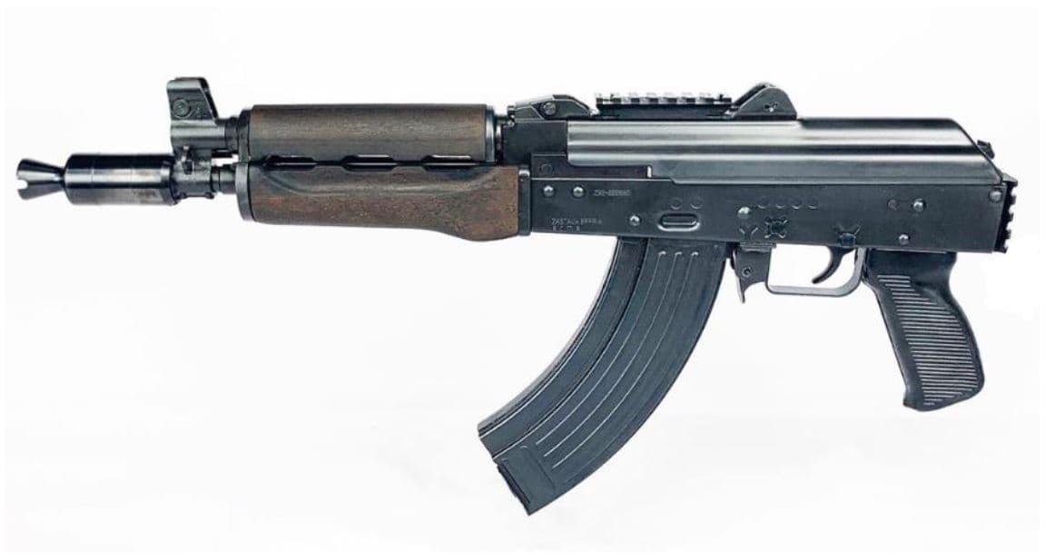 Zastava ZPAP92 Alpha 7.62x39 10" Barrel 30 Rounds Stained Wood Handguard