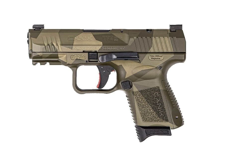 Canik TP9 Elite Sub Compact 9mm 3.6in 15rd Tungsten Grey FDE