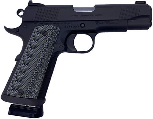 Colt Custom Carry Limited 1911 9mm Luger 4.25in 8rd Gray G10 Finish O4042CS