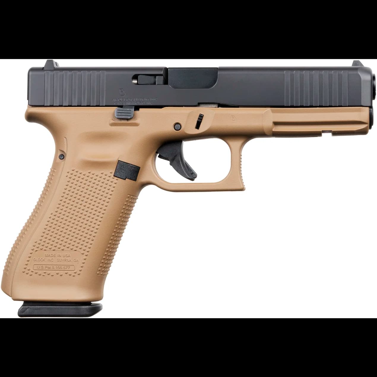 Glock 17 Gen 5, 9mm, 4.49in. Barrel, 17rd - FDE (ACG-57014)