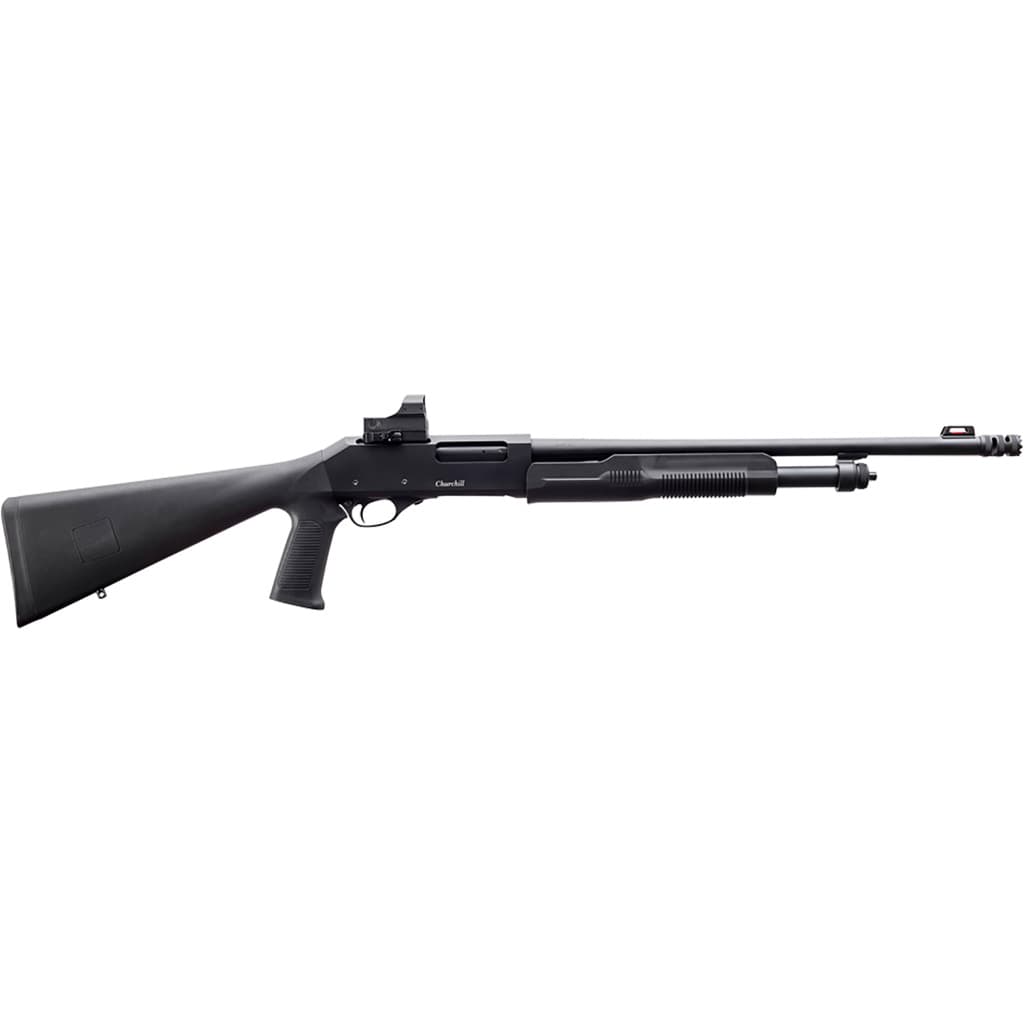 EAA Akkar Churchill 620 Optics Tactical 20GA, 18.5in. Barrel, 5rd, Incl. Red Dot Optic Reflex SIght - Black (111212)