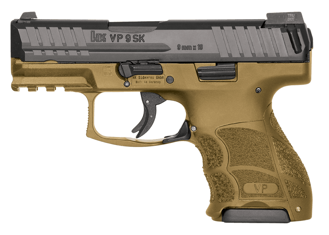 Heckler & Koch VP9 SK 9mm Luger 3.39in 10rd Flat Dark Earth