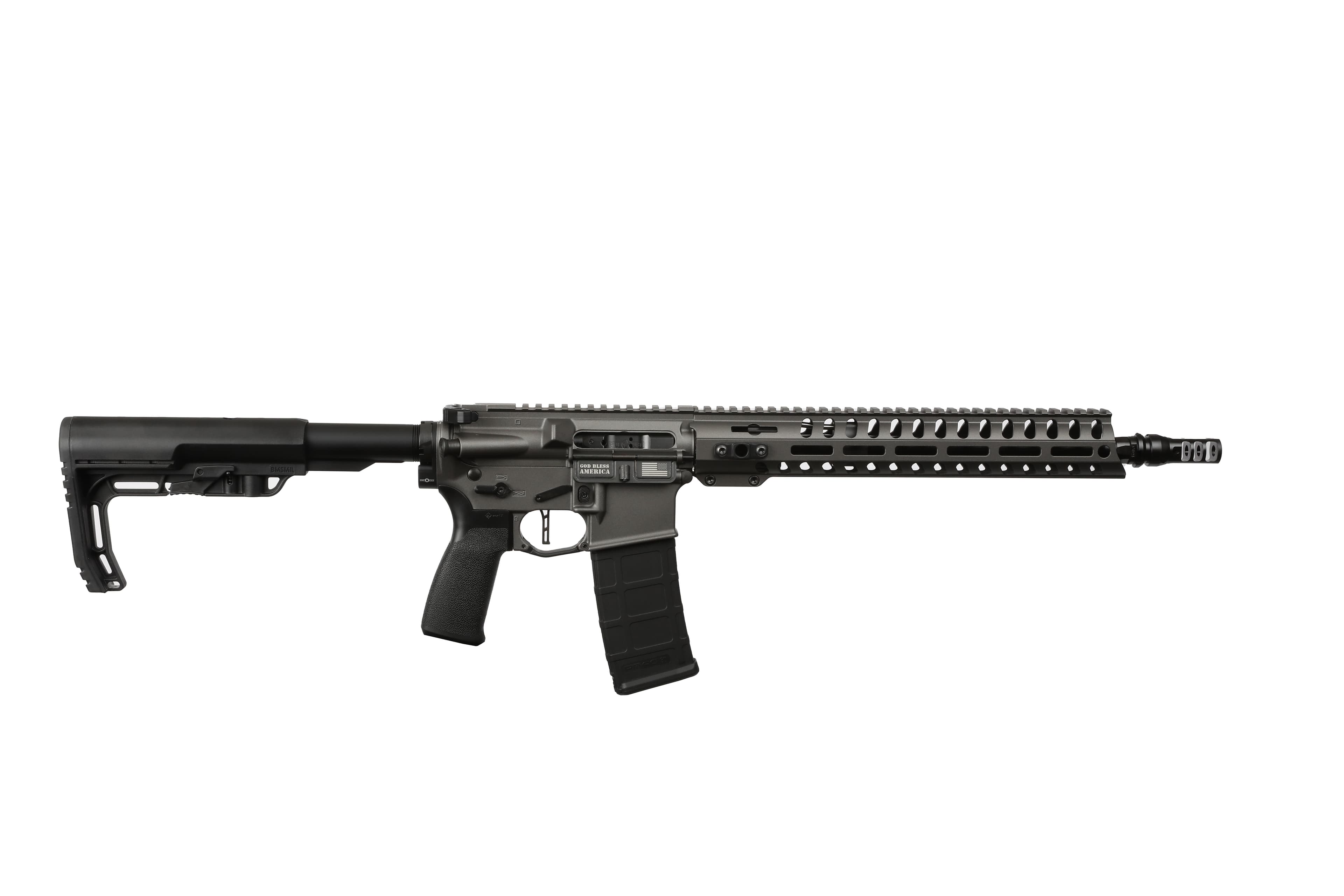 Patriot Ordnance Factory Minuteman 300 AAC Blackout 13.75in 30 Rounds Tungsten Finish