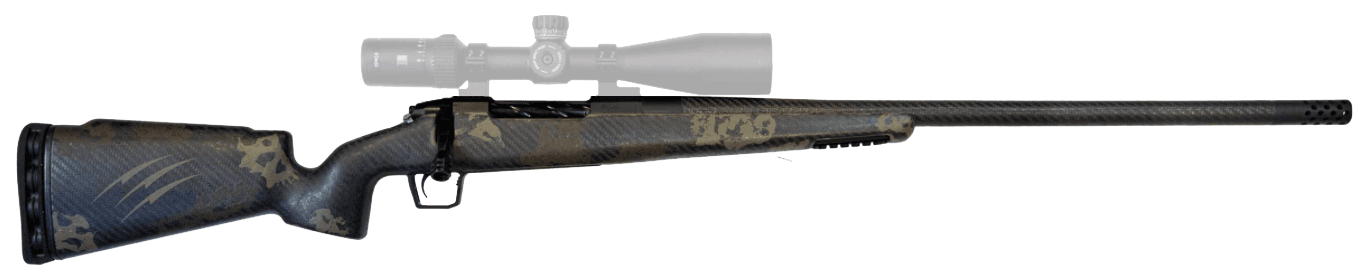 Fierce Firearms LRCR300WINMMV4 Carbon Rival LR 300 Win Mag 3+1 24" Carbon Fiber C3 Carbon Fiber Barrel Midnight Bronze Cerakote Steel Midnight Bronze Fixed Fierce Tech C3 Stock
