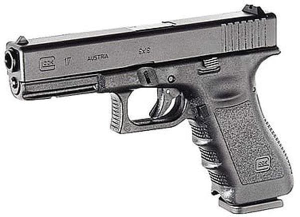 Glock 17 Gen 4, 9mm, 4.49in. Barrel, 17rd - Black - 764503000874
