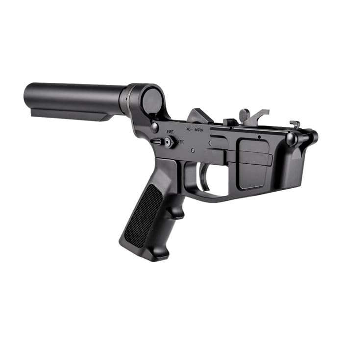 AR-15 MIKE-45 COMPLETE BILLET RIFLE LOWER RECEIVER
