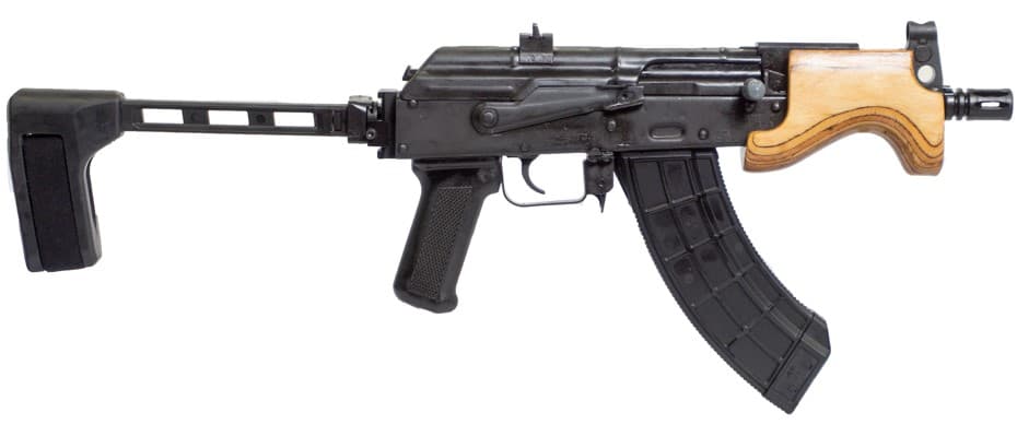 Century Arms Micro Draco Pistol 7.62x39mm 6.25in Barrel 30rd Chrome Lined