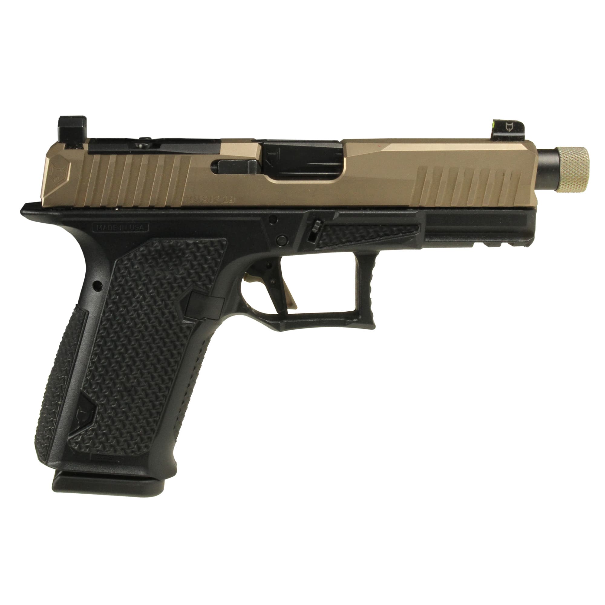 LWD DUSK 19 RMR 9MM 15RD FDE/BLK TB