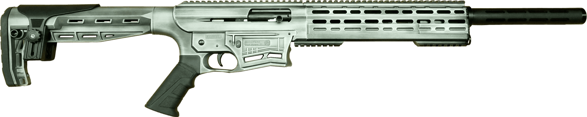Garaysar Fear 116 12GA, 20in. Barrel, 5rd - White