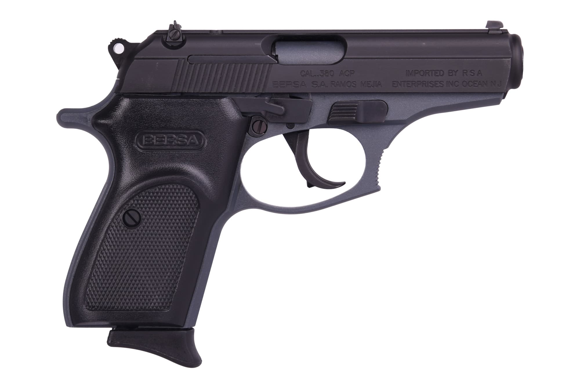 Bersa Thunder 380ACP, 3.5in. Barrel, 8rd - Gray (T380CKS8)