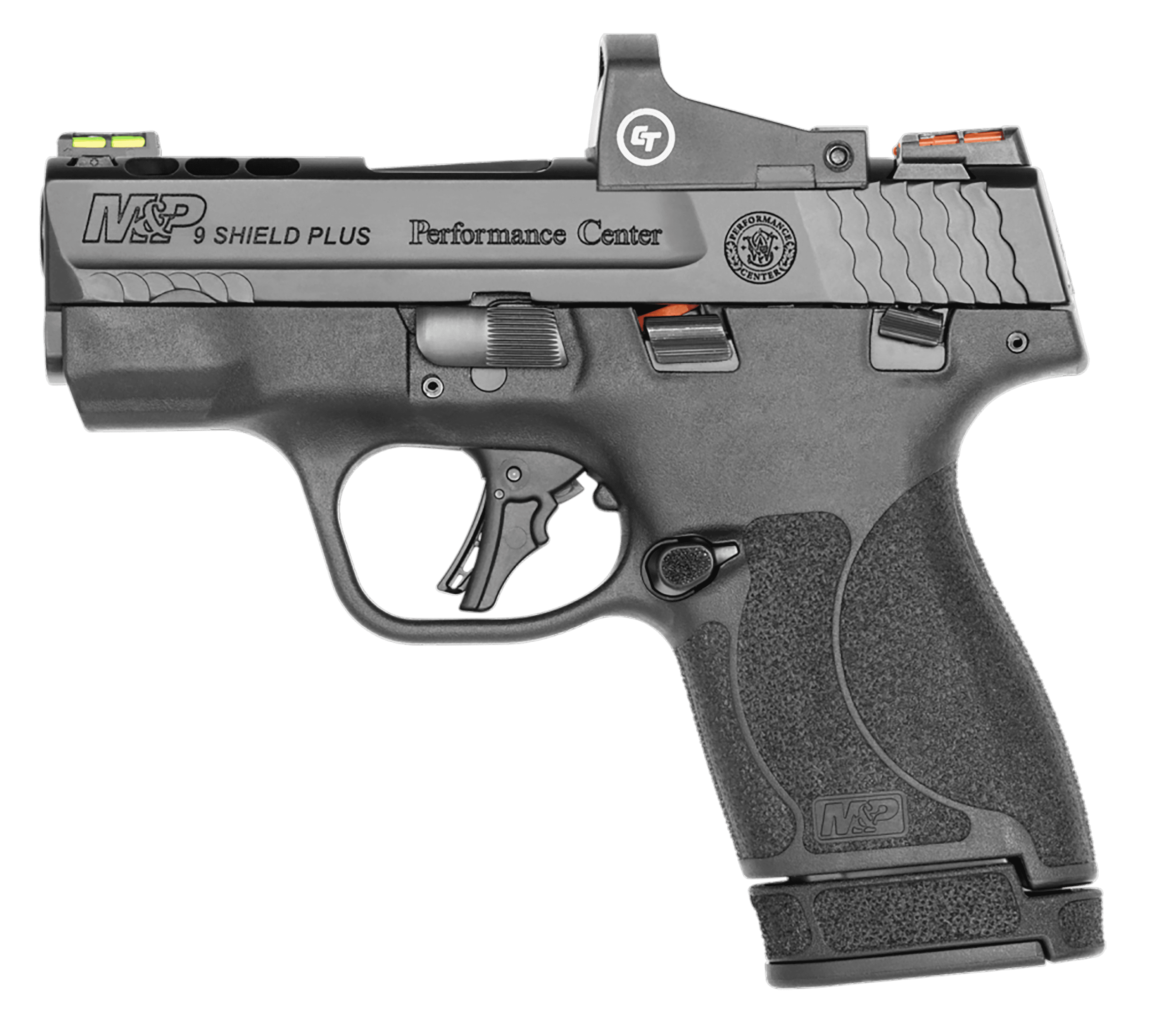 Smith & Wesson M&P9 Shield Plus PC 9mm 3.1in 13rd Crimson Trace