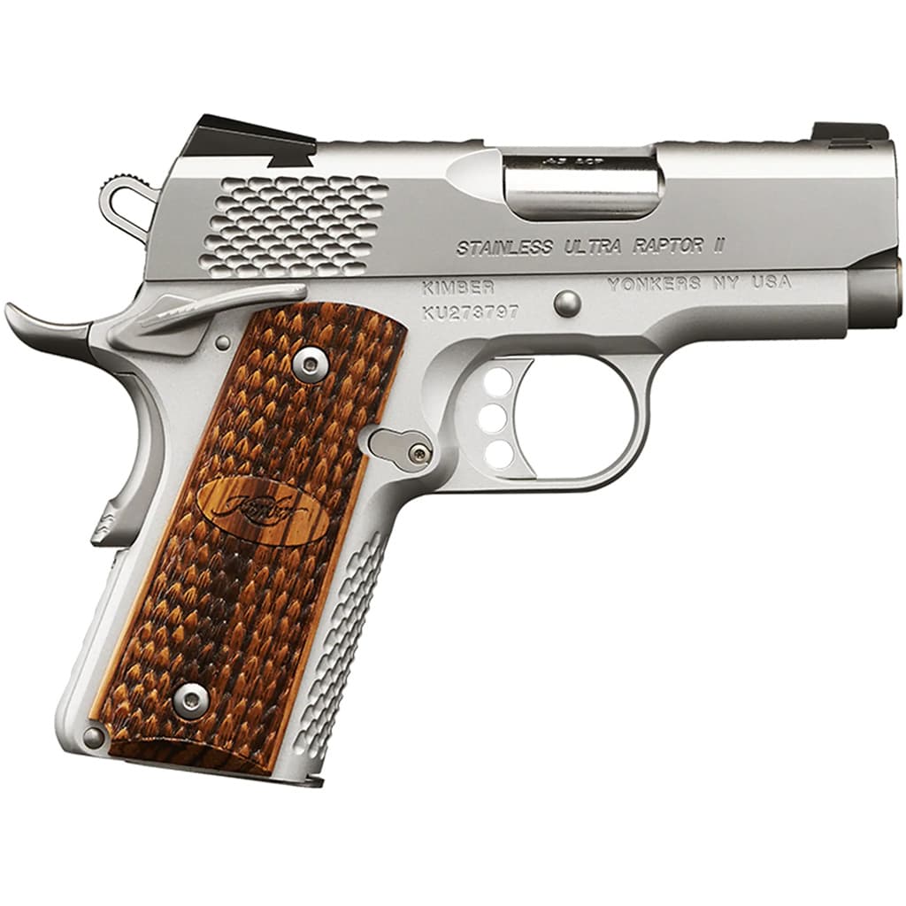 Kimber Stainless Raptor II Pistol 9mm 5 in. Satin Silver 9 rd.