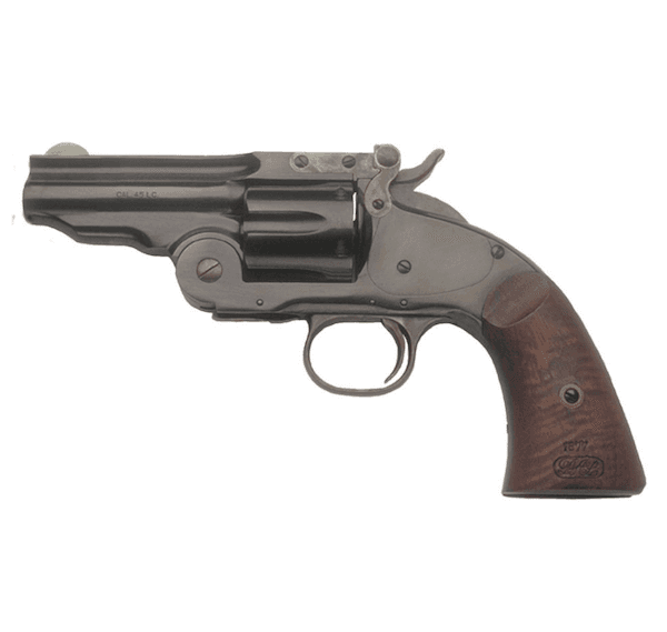 Cimarron Firearms No3 Schofield .45 Colt 3.5 in 6 Round Blued Finish