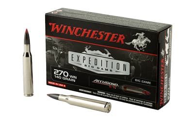 Winchester Expedition Big Game 270 Winchester Polymer Tip 140 Grain 20 Rounds