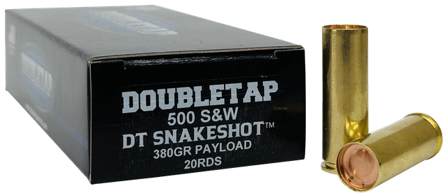 DoubleTap Ammunition 500SWSS2 Snake Shot  500S&W Mag 380gr 20 Rounds