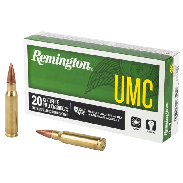 Remington Umc .308 Winchester Full Metal Jacket 150 Grain 20 Rounds