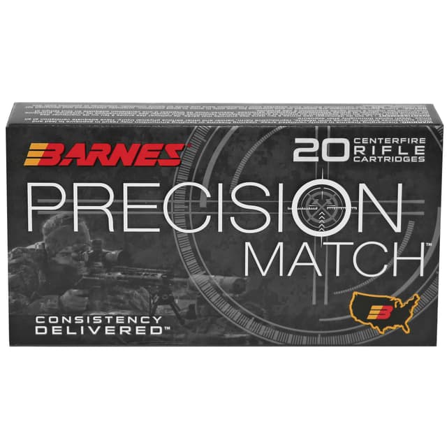 Barnes Bullets Precision Match 6.5 PRC Open Tip Match 145 Grain 20 Rounds