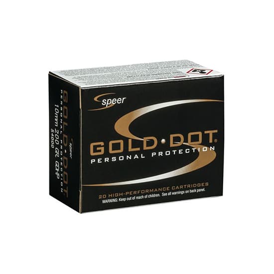 Speer Gold Dot Gdhp 9mm Luger Hollow Point 124 Grain 20 Rounds