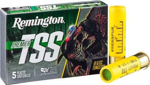 Remington Premier Turkey Load 20 Gauge Tungsten Super Shot 1 1/2 oz 7 Shot 5 Rounds