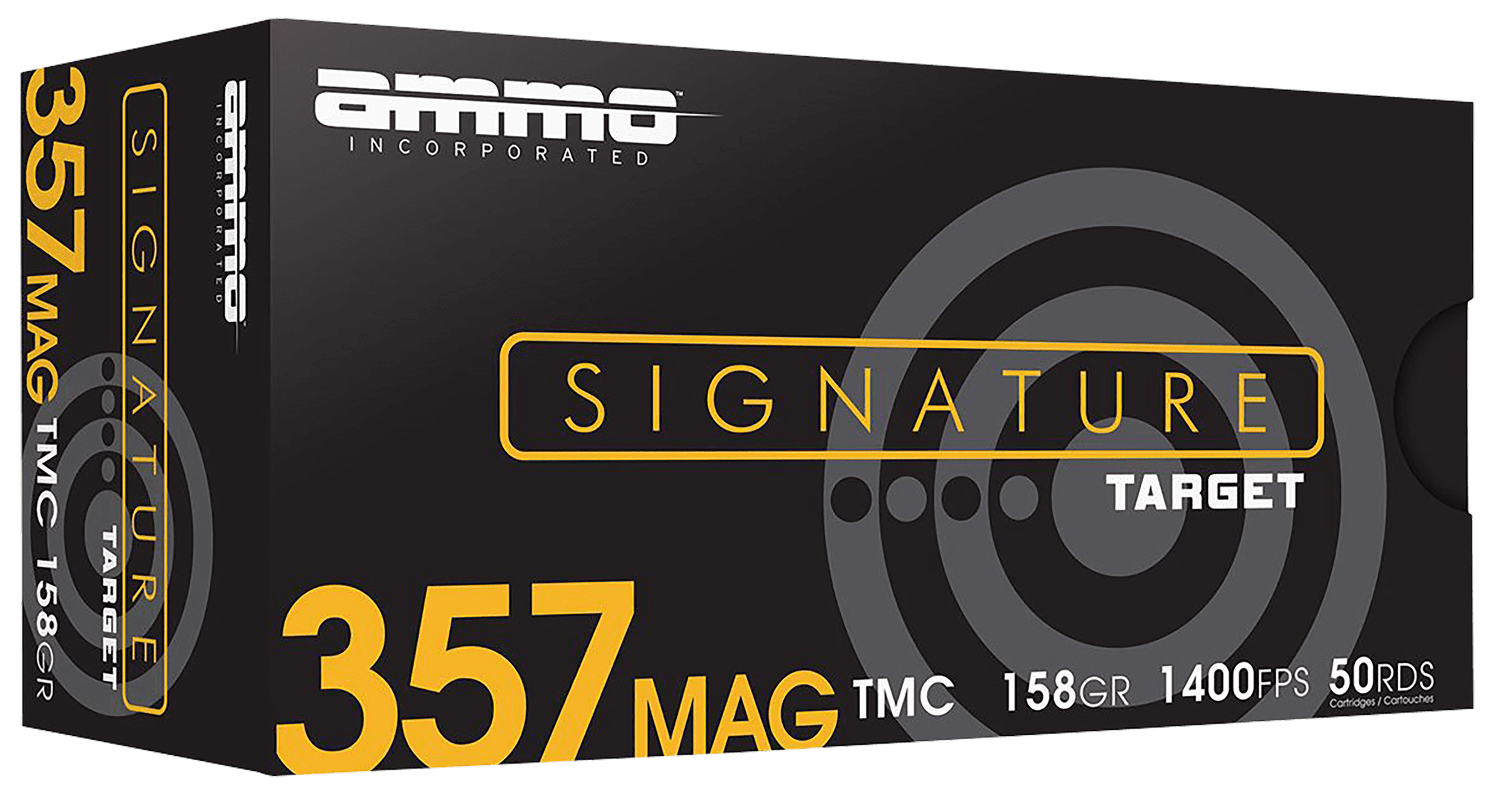 Ammo Inc Signature .357 Magnum Handgun Ammo - 158 Grain | TMC | 50rd Box