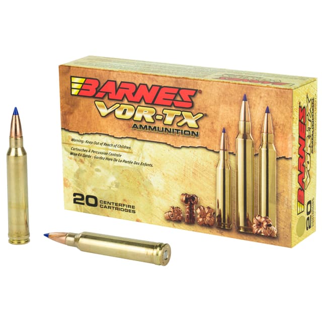 Barnes VOR-TX 300 Winchester Magnum TTSX Boat Tail 165 Grain 20 Rounds