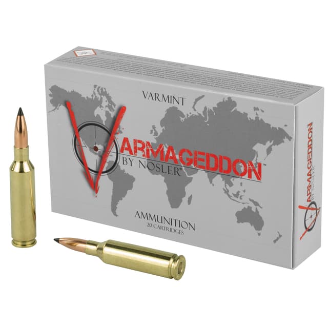 Nosler Varmageddon 6mm Creedmoor Vg Fbt 70 Grain 20 Rounds