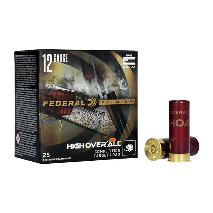 Federal Premium High Over All 12 Gauge 9 Shot 24 Grain 25 Rounds
