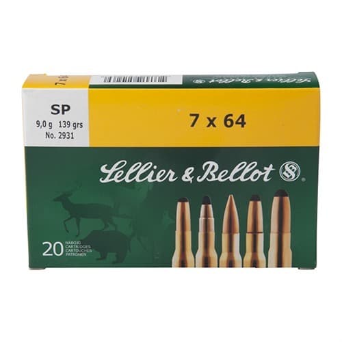 Sellier & Bellot SB30B Rifle  30Carbine 110gr Soft Point 50 Rounds