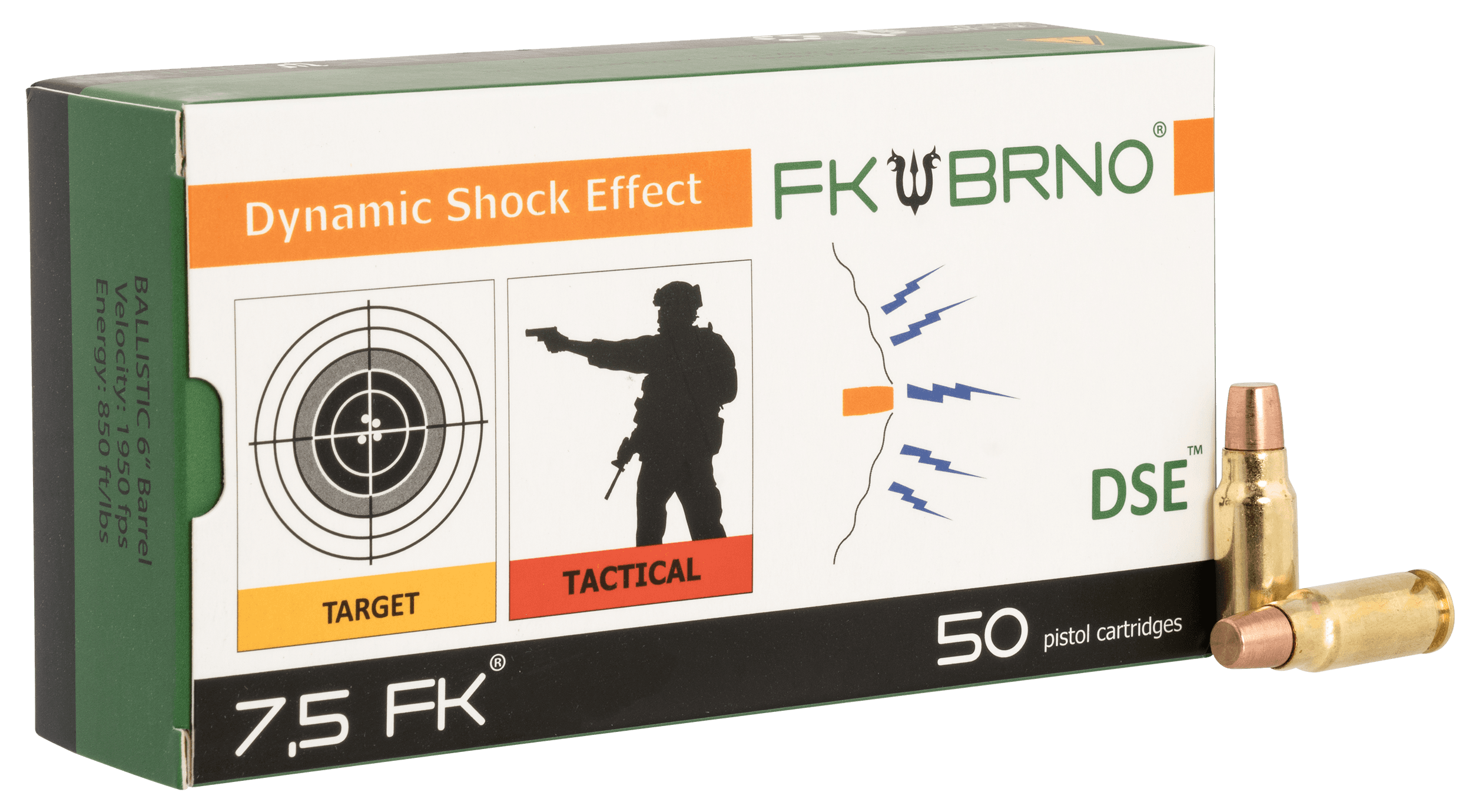 FK Brno US FKAMHVF950 F9  7.5FK 101gr 50 Rounds
