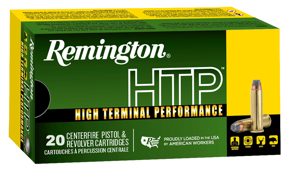 Remington HTP Handgun Ammo 357 Magnum Soft Point 158 Grain 20 Rounds
