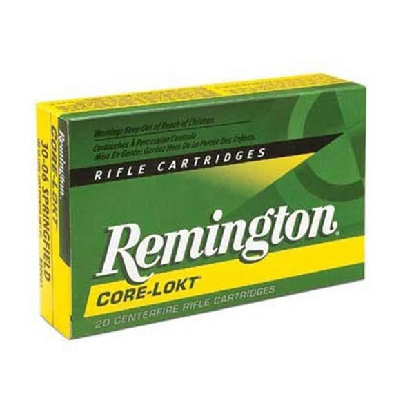 Remington Core-Lokt 25-06 Remington Soft Point 100 Grain 20 Rounds