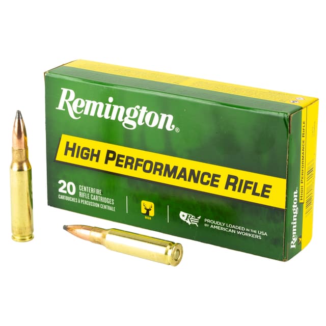 Remington Premier Rifle Ammo 308 Winchester Pointed Soft Point Boat Tail 180 Grain 20 Rounds