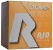 Rio Top Target Shotshell 20 ga 2-3/4"  7/8 oz #8  25/Box