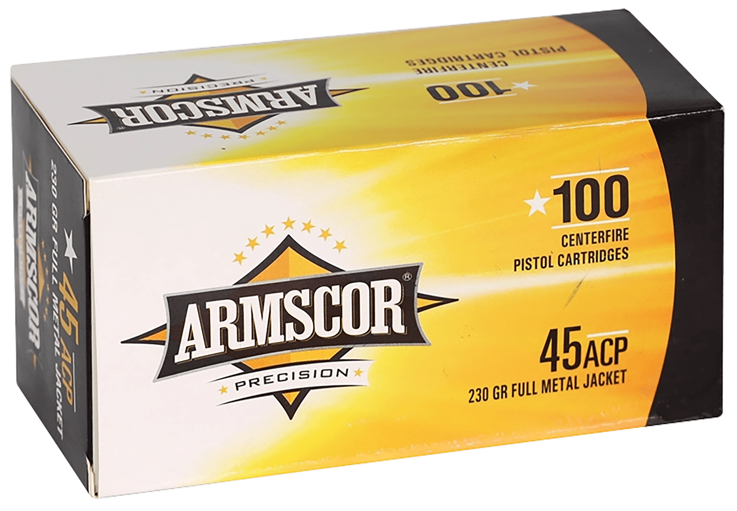Armscor Range Value Pack 45 ACP Full Metal Jacket 230 Grain 100 Rounds