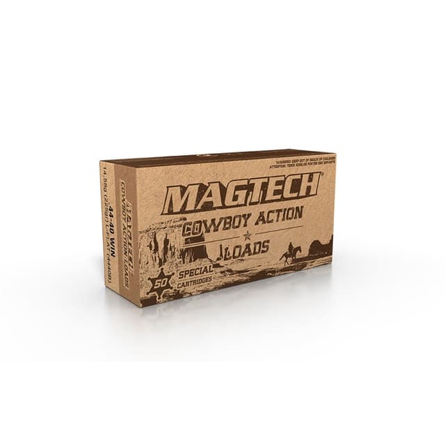 Magtech 4440B Cowboy Action 44-40Win 225gr Lead Flat Nose 50 Rounds